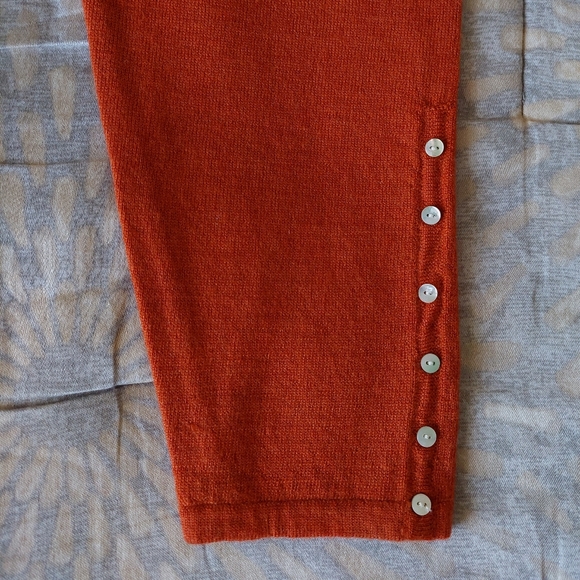 Fine Italian Merino wool turtle neck sweater size PL. - Picture 7 of 9